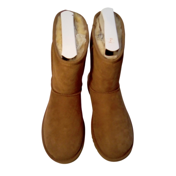 UGG Women Classic Short II Boot Style 1016223 Size 6 Chestnut See Description - Picture 8 of 13